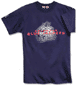 Columbus Blue Jackets Center Ice Shadow Tee